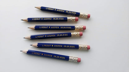 Personalized Pencils Bridal Shower Games Wedding Shower Games Baby Shower Wedding Favor Pencil Us In Save the Date Pencils