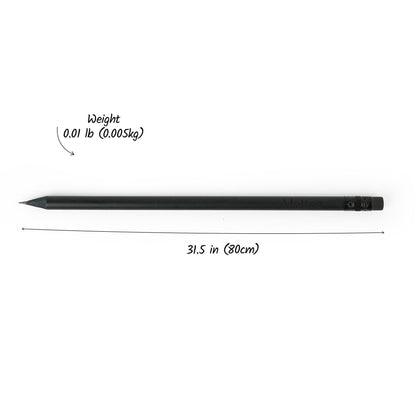 Custom Black Pencils Set, Engraved Pencils, Customized Bulk Pencils, Personalized Wedding Favors for Guests, Save The Date Pencils