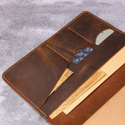 Personalized Leather B5 Size Journal for women, Custom Refillable Planner B5 7 x 10 inch, Gift For Her, T01-LJB5C