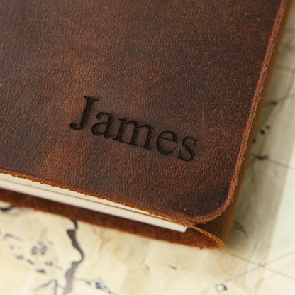 Personalized Leather B5 Size Journal for women, Custom Refillable Planner B5 7 x 10 inch, Gift For Her, T01-LJB5C