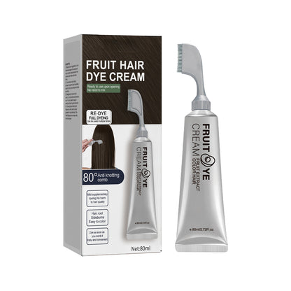 🔥Fruit Essence Hair Dyeing Comb - QO